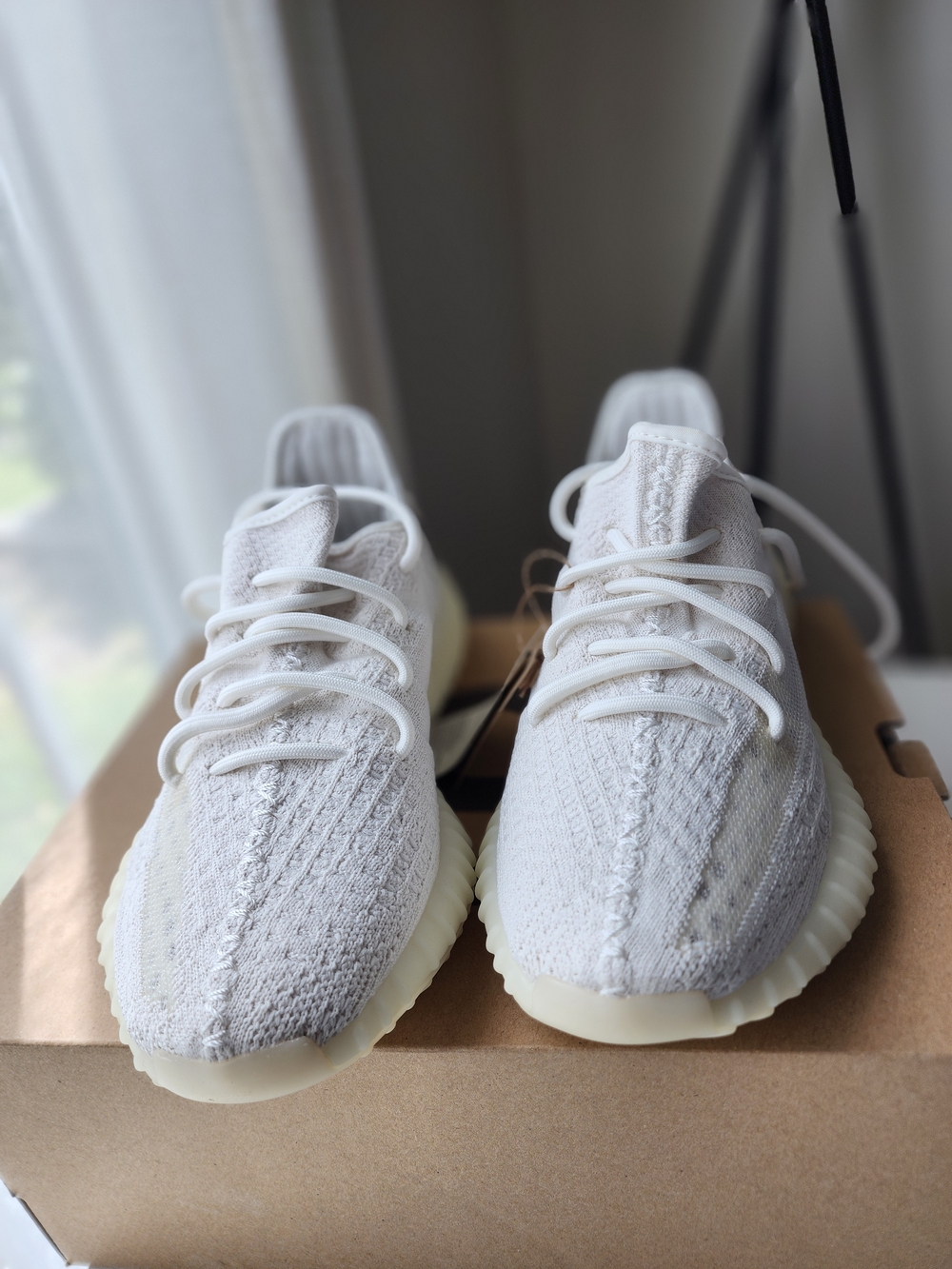 Yeezy Adidas 350 V2 Cream White Sneakers